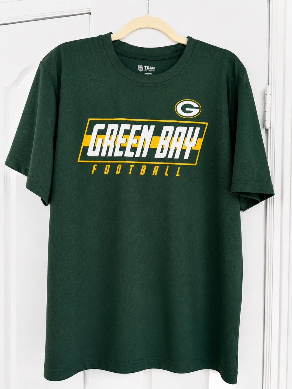 Green Bay Packers NFL Team Apparel Performance Tee XL Like New